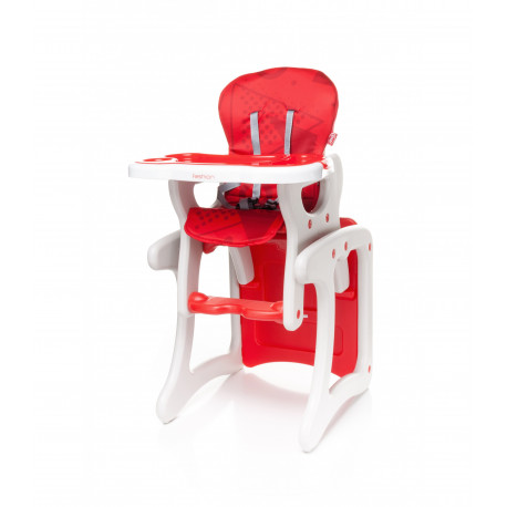Jedálenská stolička Fashion RED