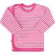 Kojenecká košilka New Baby Classic II s růžovými pruhy