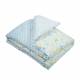 Dětská deka z Minky s výplní New Baby modrá 80x102 cm