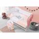 2-dílné ložní povlečení Belisima Cute Mouse 100/135 růžové