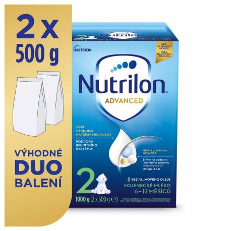 NUTRILON 2 Advanced následné dojčenské mlieko 1 kg, 6+